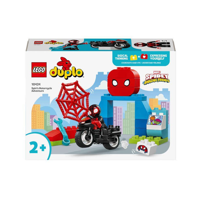 Lego Duplo Spidey & Friends Aventura Mota de Spin 24 Peças