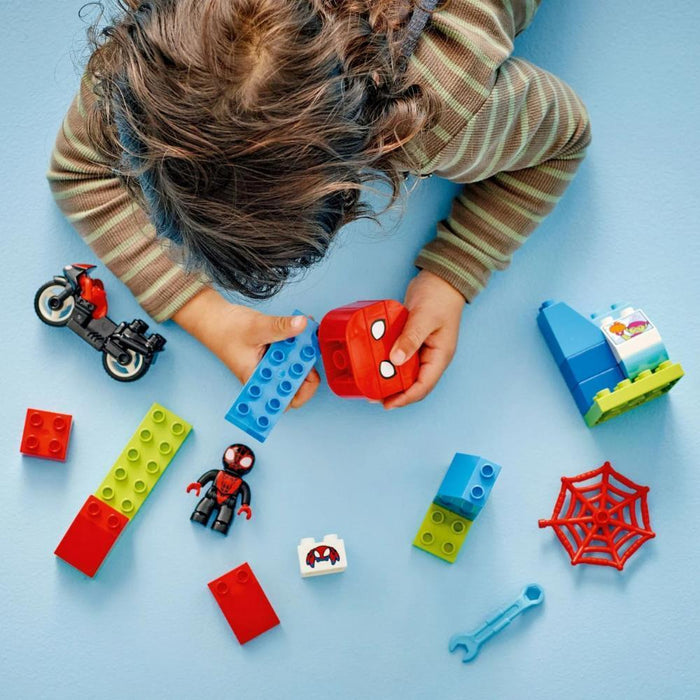 Lego Duplo Spidey & Friends Aventura Mota de Spin 24 Peças