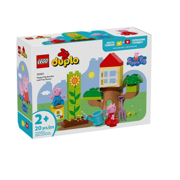 Lego Duplo Peppa Pig Jardim e Casa da Árvore 20 Peças