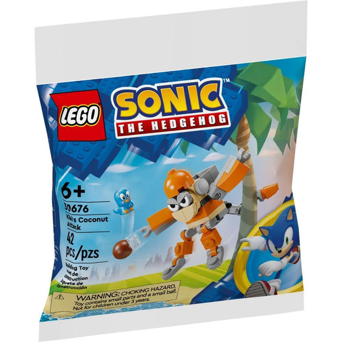 Lego Sonic The Hedgehog El Ataque De Coco De Kiki 42 Piezas