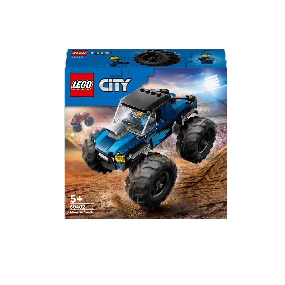 Lego City Monster Truck Azul 148 Piezas