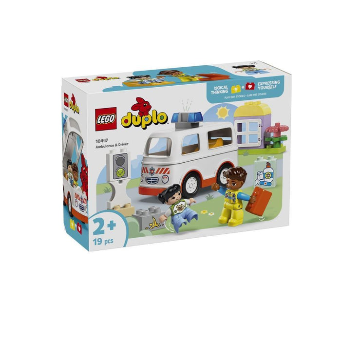 Lego Duplo Ambulância e Condutor V29 19 peças