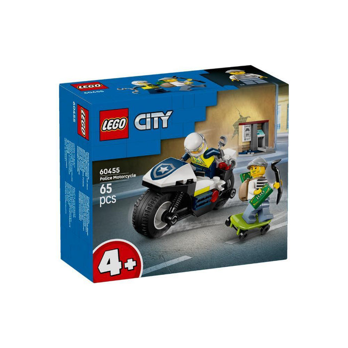 Lego City Perseguição com Mota da Polícia 65 Peças