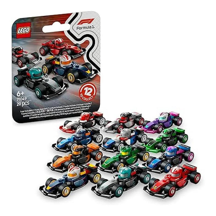 Minifigures Lego Carros de Corrida F1 Colecionáveis 29 Peças