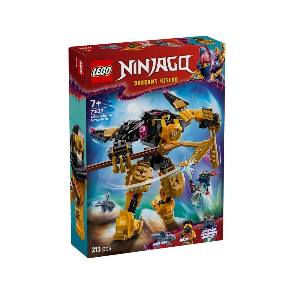 Lego Ninjago Mech de batalla Spinjitzu de Arin 213 piezas