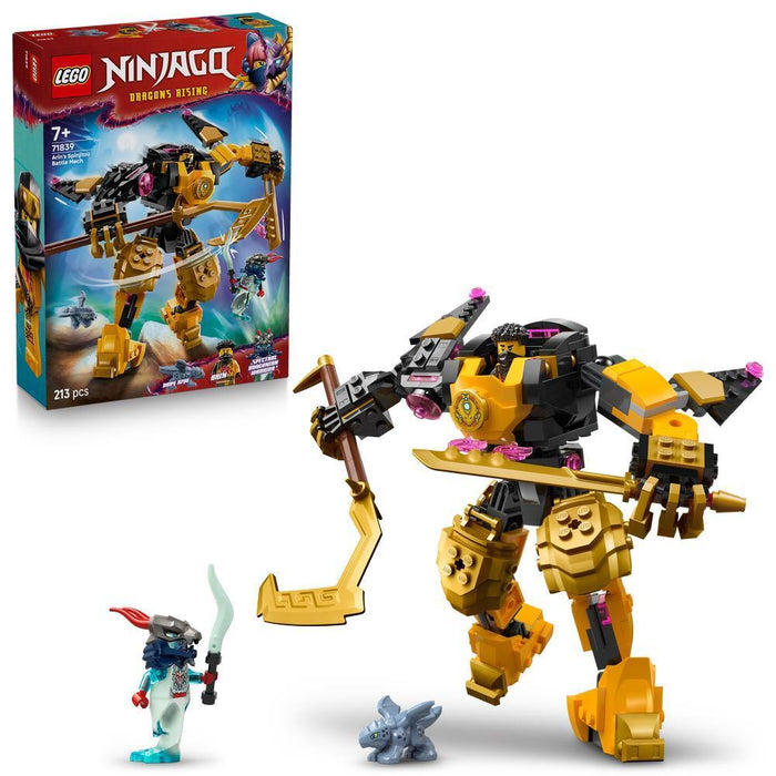 Lego Ninjago Mech de Batalha Spinjitzu do Arin 213 Peças