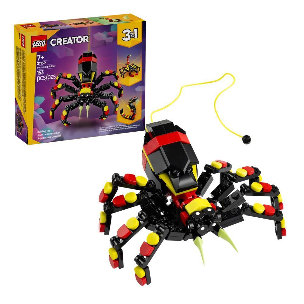 Araña Lego Creator 3 en 1, 153 piezas