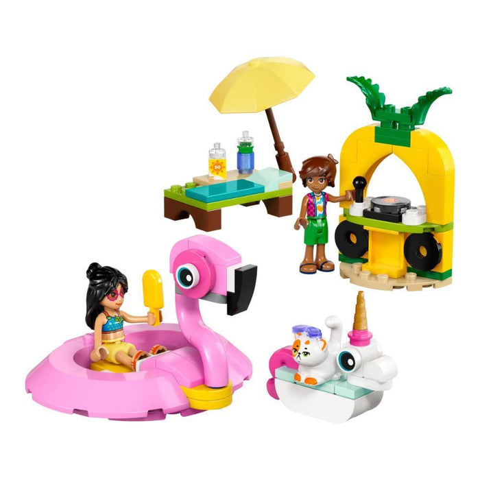 Lego Friends Festa na Piscina com Unicórnio e Flamingo 99 Peças