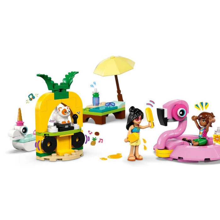 Lego Friends Festa na Piscina com Unicórnio e Flamingo 99 Peças