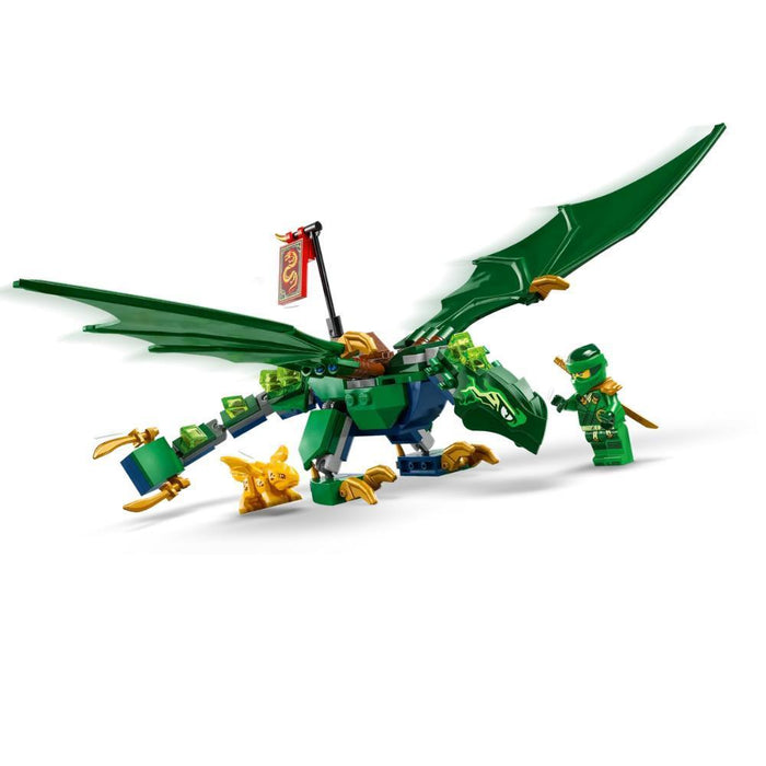 Lego Ninjago Dragão Verde da Floresta de Lloyd 128 Peças