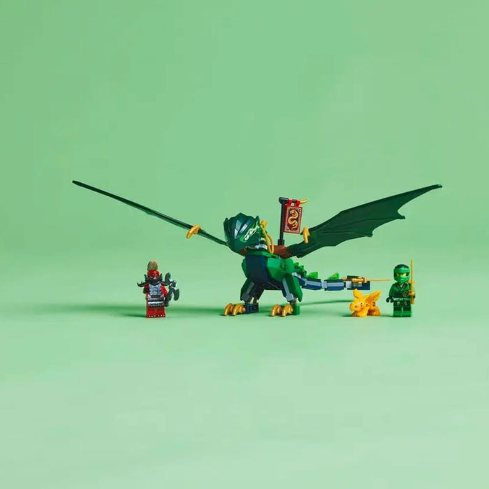 Lego Ninjago Dragão Verde da Floresta de Lloyd 128 Peças