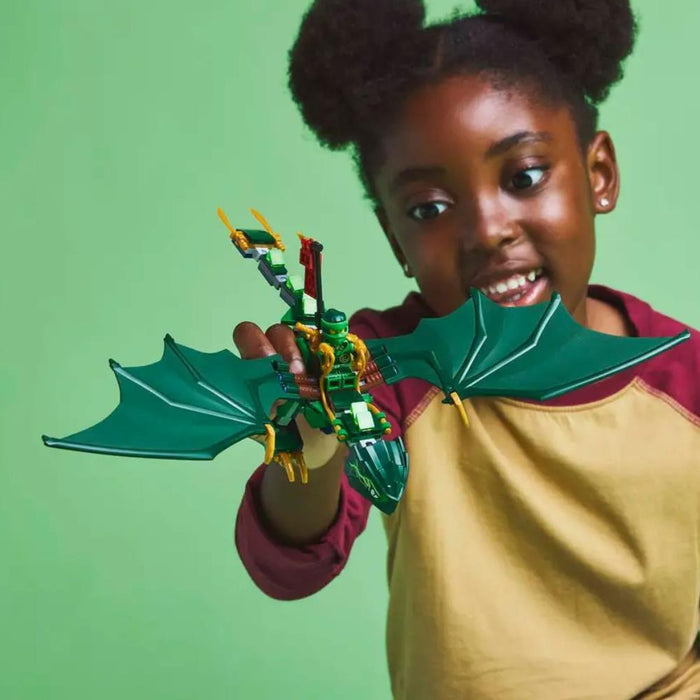 Lego Ninjago Dragão Verde da Floresta de Lloyd 128 Peças