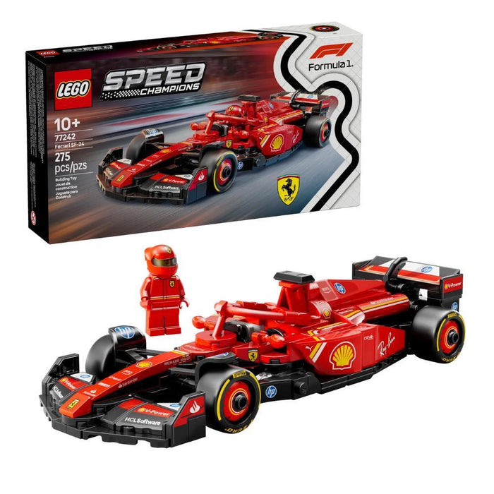 Lego Speed Champions Carro de Corrida Ferrari SF-24 F1 275 Peças