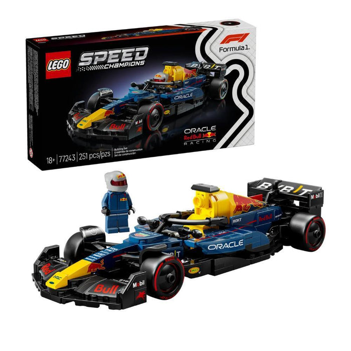 Lego Speed Champions Carro de Corrida Oracle Red Bull Racing RB20 F1 251 Peças