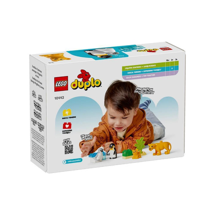 Lego Duplo Famílias de Animais Selvagens Leões e Pinguins 10 Peças