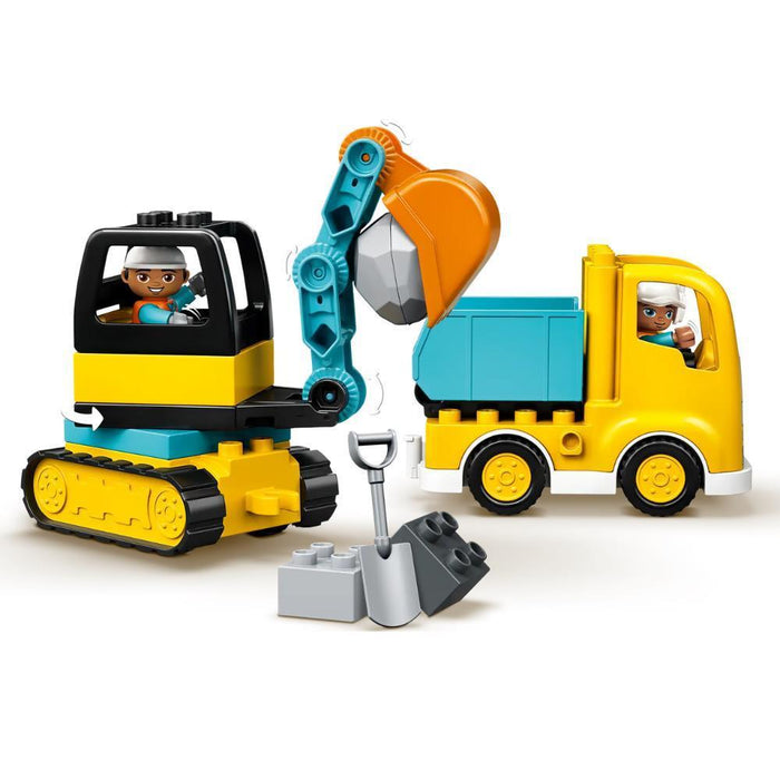 Lego Duplo Camião e Escavadora 20 Peças