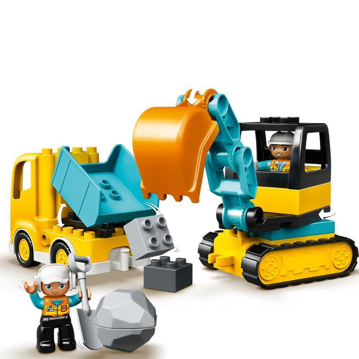Lego Duplo Camião e Escavadora 20 Peças