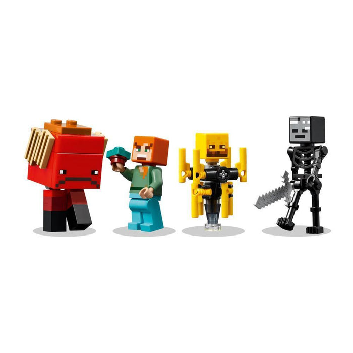 Lego Minecraft A Batalha da Lava do Nether 99 Peças