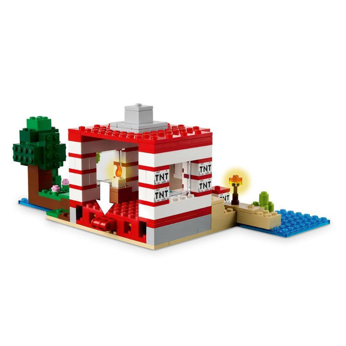 Lego Minecraft A Casa TNT da Selva 287 Peças