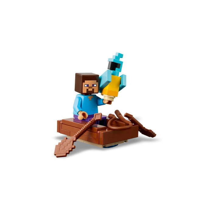 Lego Minecraft A Casa TNT da Selva 287 Peças
