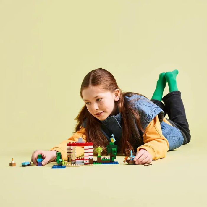 Lego Minecraft A Casa TNT da Selva 287 Peças