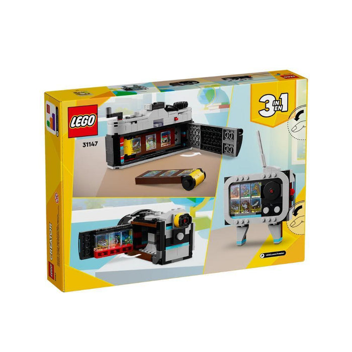 Lego Creator 3em1 Câmera Retro 261 Peças