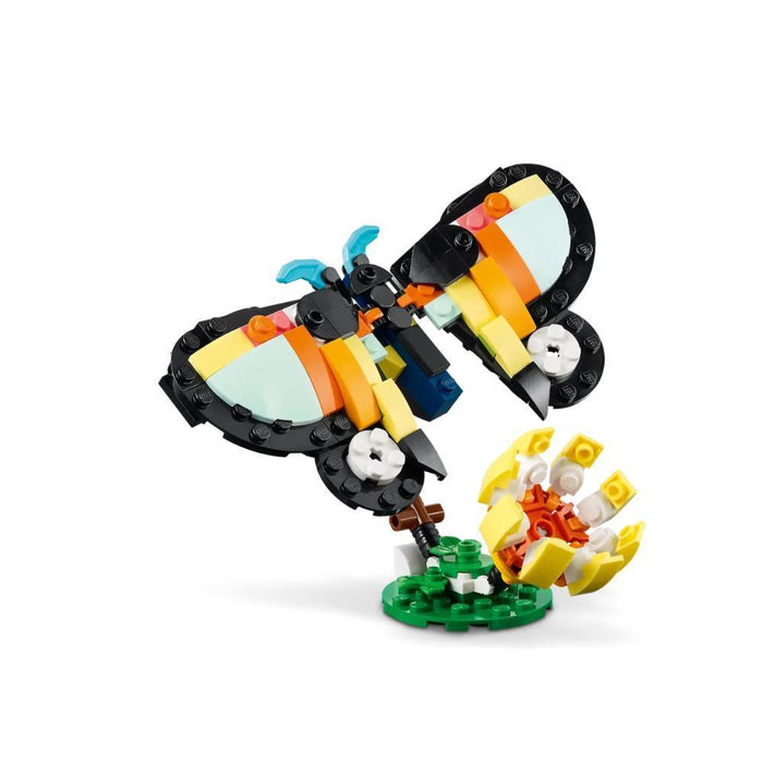 Lego Creator 3em1 Animais Selvagens Tucano Tropical 225 Peças