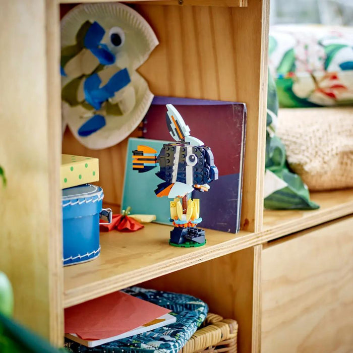 Lego Creator 3em1 Animais Selvagens Tucano Tropical 225 Peças