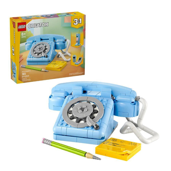 Lego Creator 3em1 Telefone Retro 383 Peças