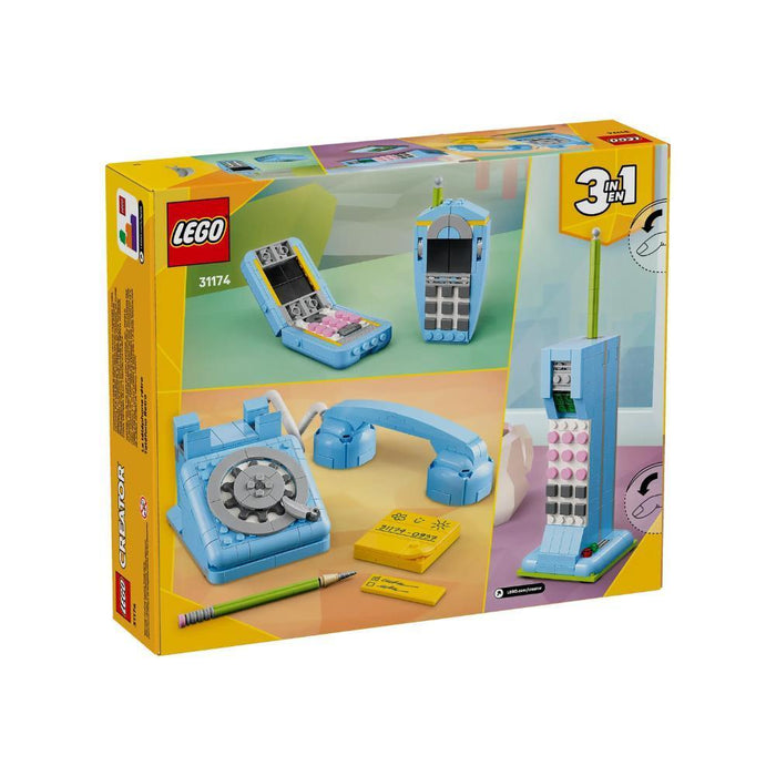 Lego Creator 3em1 Telefone Retro 383 Peças
