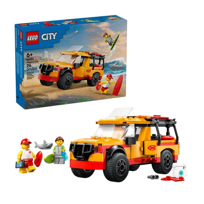 Lego City Carrinha de Resgate Salva-vidas 214 Peças