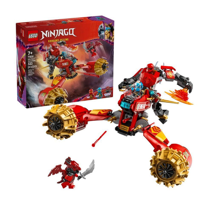 Lego Ninjago Robô Motard da Tempestade do Kai 333 Peças