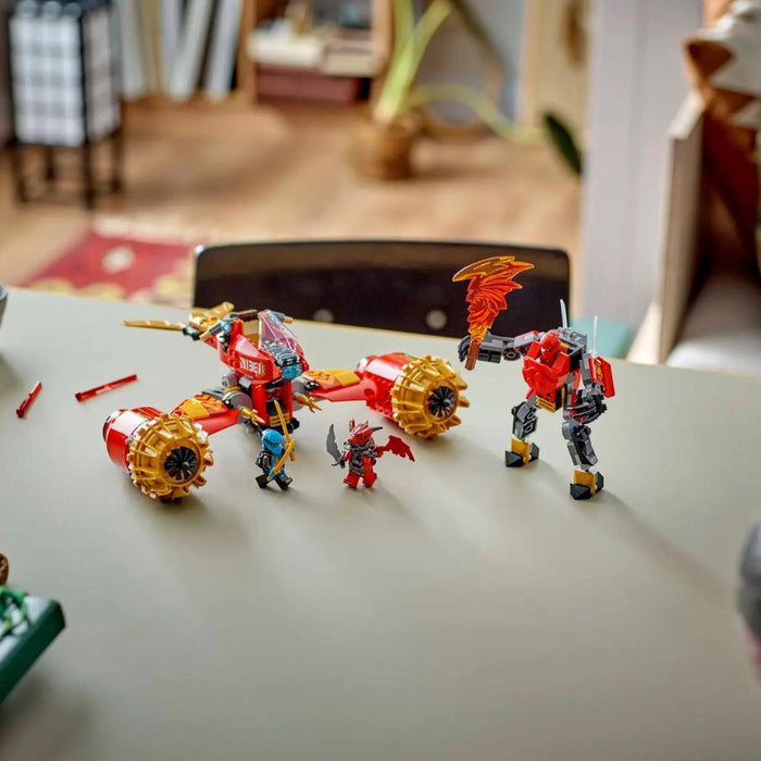 Lego Ninjago Robô Motard da Tempestade do Kai 333 Peças