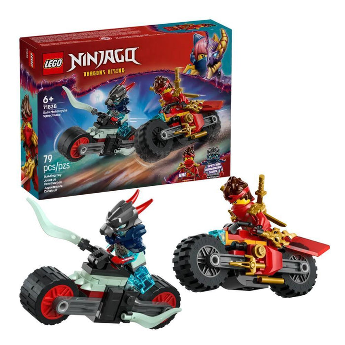 Lego Ninjago Corrida de Mota do Kai 79 Peças