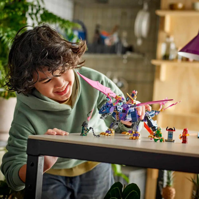 Lego Ninjago Rontu A Mestre Dragão 381 Peças