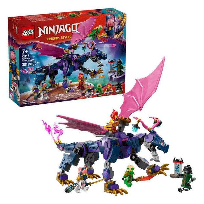 Lego Ninjago Rontu A Mestre Dragão 381 Peças