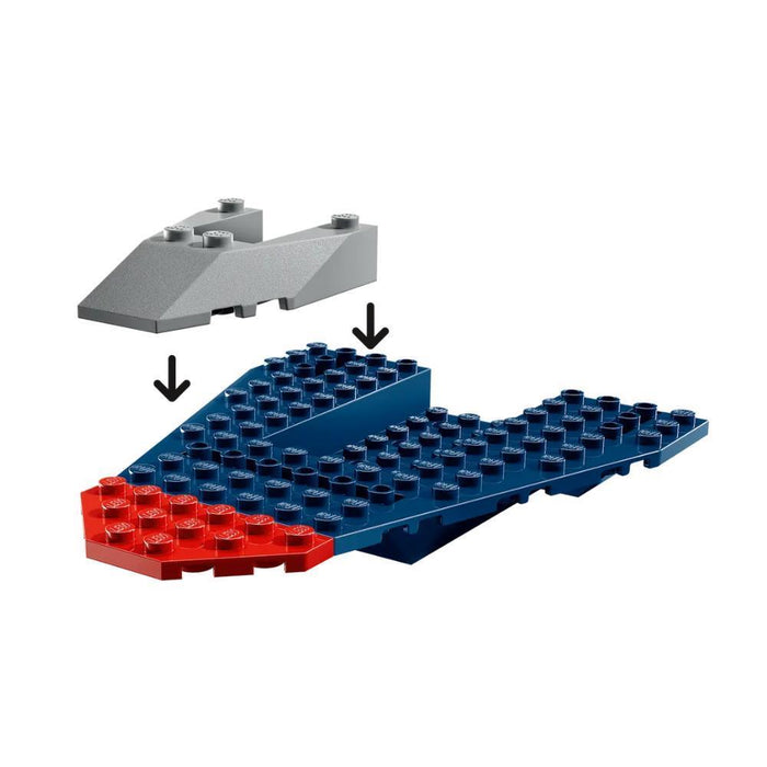 Lego Marvel Capitão América Contra Thanos 107 Peças