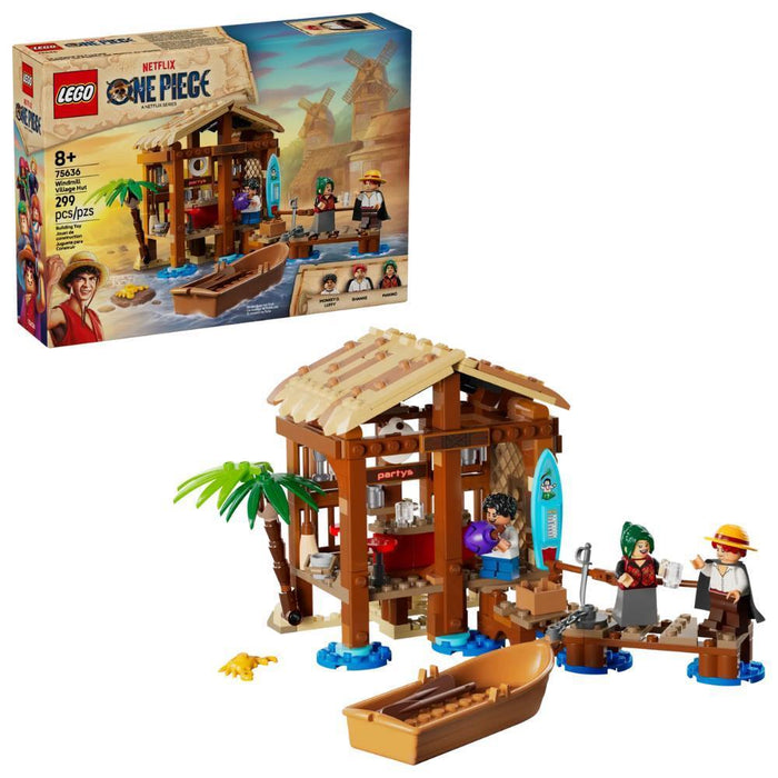 Lego One Piece Cabana da Vila Moinho 299 Peças