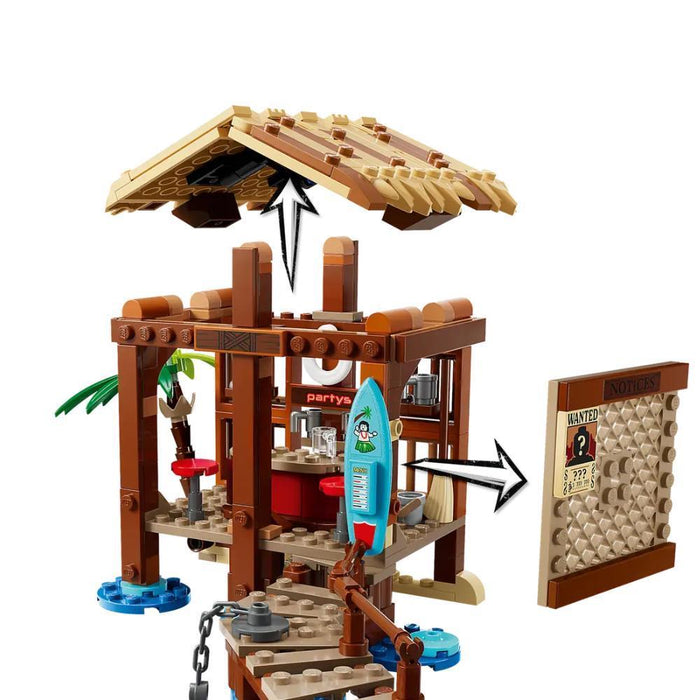 Lego One Piece Cabana da Vila Moinho 299 Peças