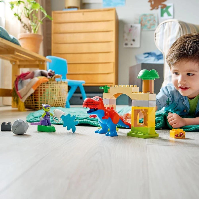 Lego Duplo Dinossauro Spidey-Rex Contra Green Goblin 25 Peças