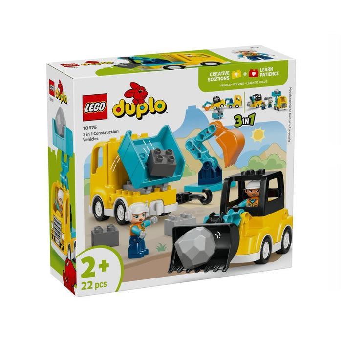 Lego Duplo Veículos de Construção 3 em 1 22 Peças