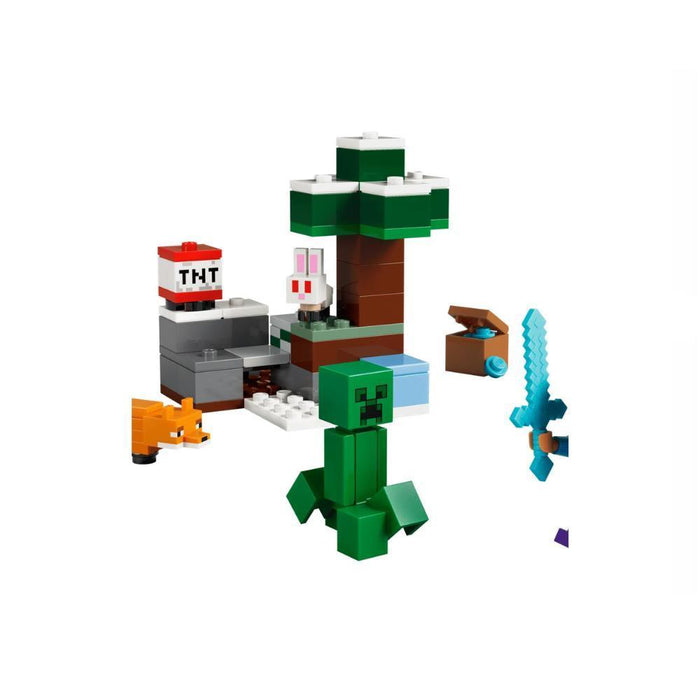 Lego Minecraft Aventura em Taiga do Steve 79 Peças