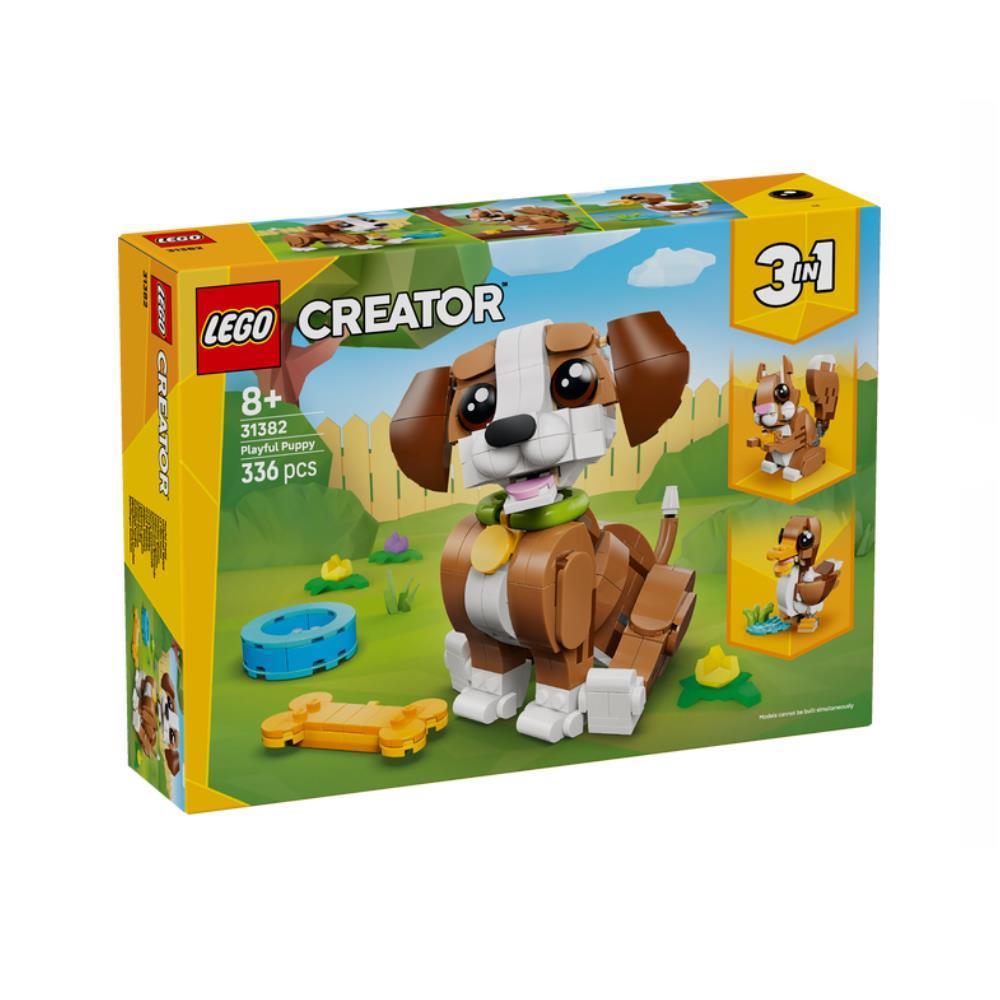 Lego Creator Animais Adoráveis Cão Brincalhão 336 Peças
