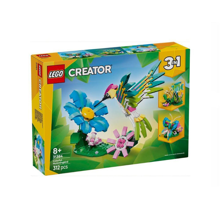 Lego Creator Animais Selvagens Beija-flor 312 Peças