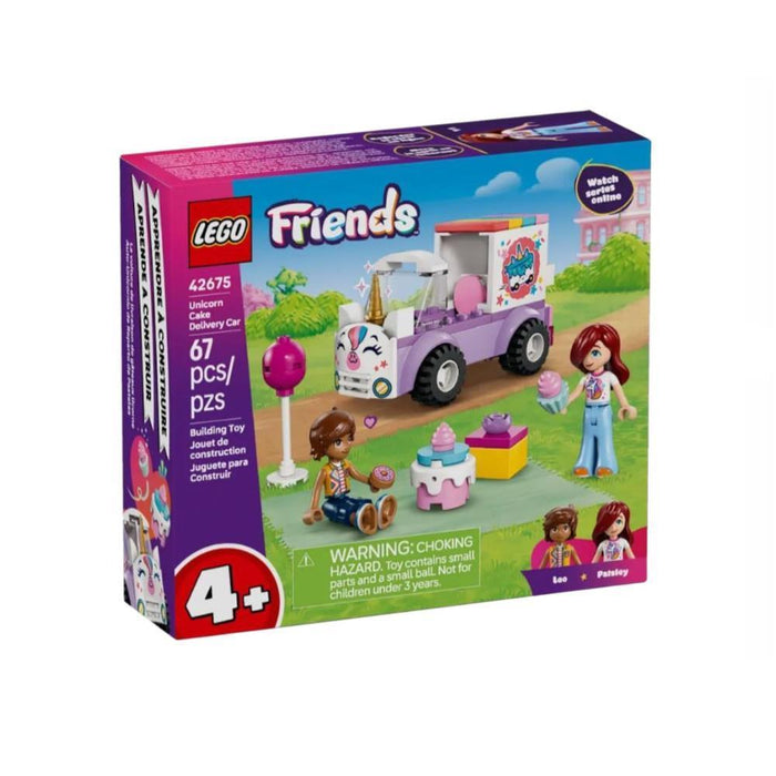 Lego Friends Carro de Entrega de Bolos Unicórnio 67 Peças