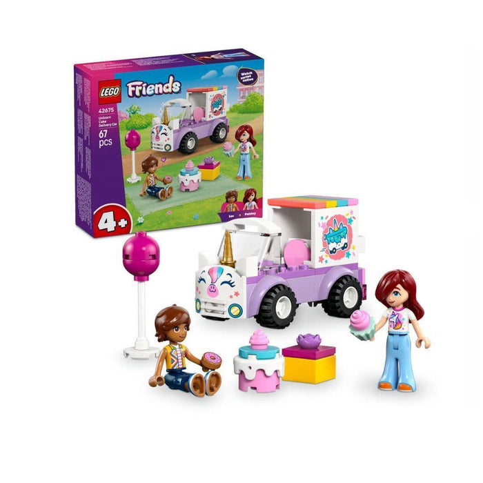 Lego Friends Carro de Entrega de Bolos Unicórnio 67 Peças
