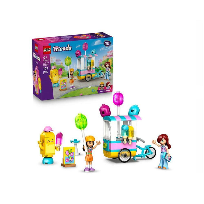 Lego Friends Loja de Gelados e Balões 107 Peças