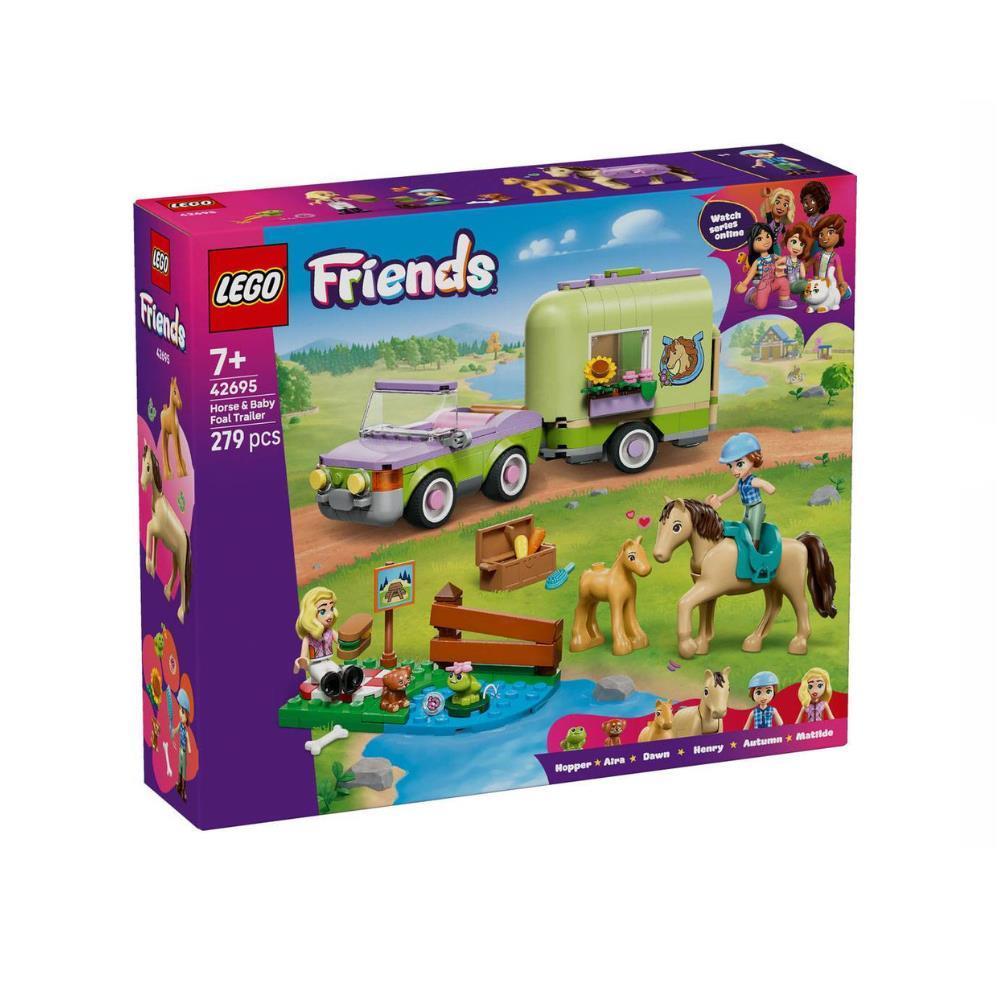 Lego Friends Reboque Para Cavalo e Potro 279 Peças