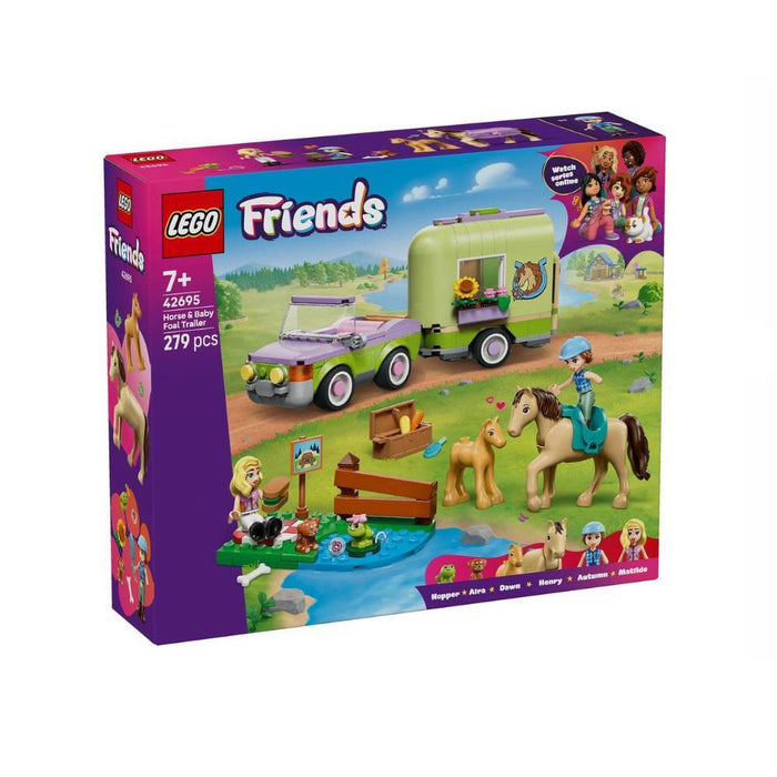 Lego Friends Reboque Para Cavalo e Potro 279 Peças