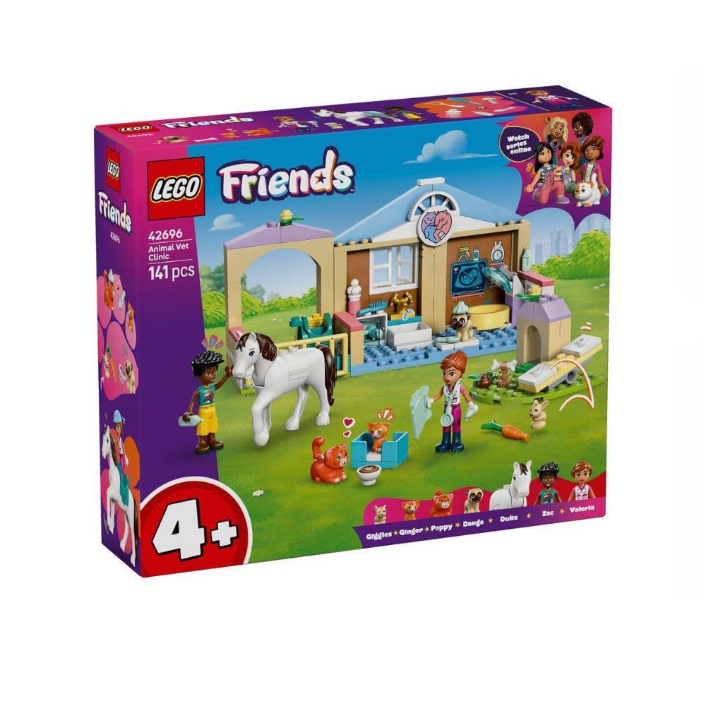 Lego Friends Clínica Veterinária com Animais 141 Peças